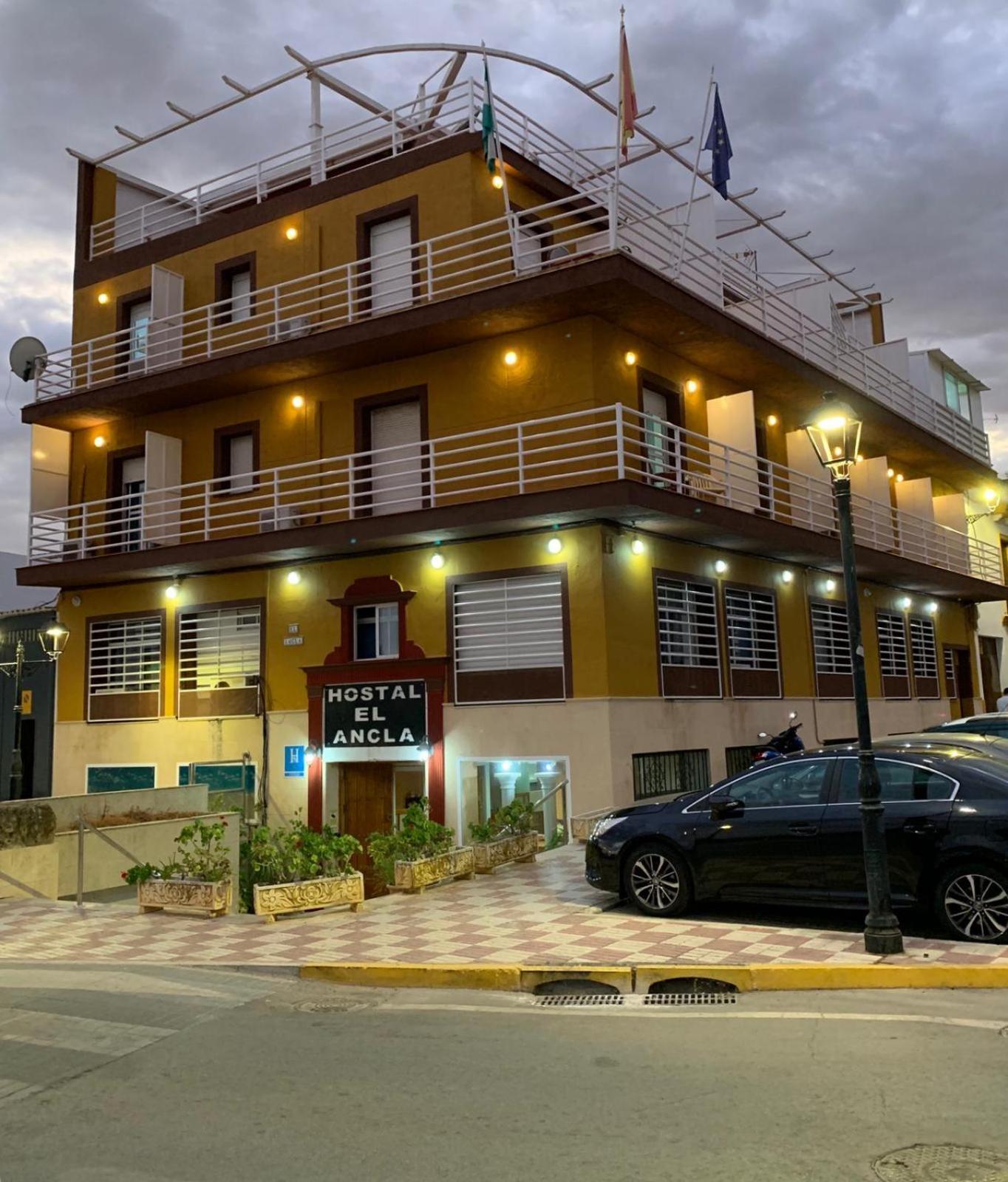 Hotel El Ancla Alcala del Rio Exterior foto